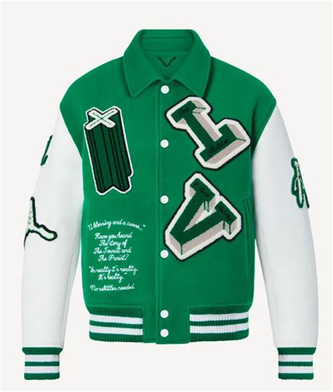 louis vuitton varsity jacket replica|louis vuitton varsity jacket price.